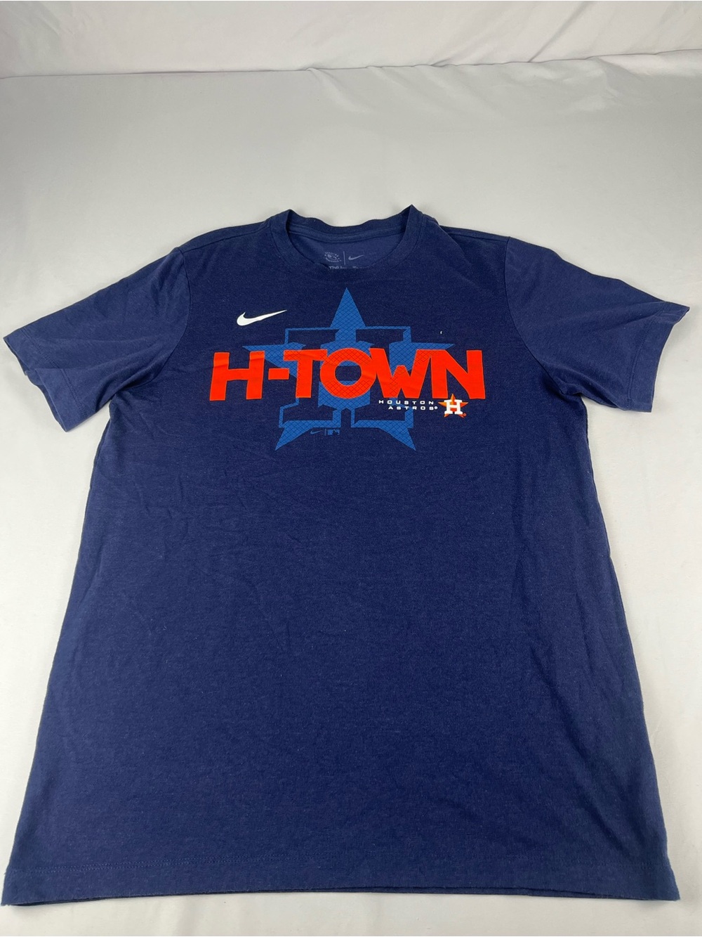 Nike Houston Astros H-Town MLB Graphic T-Shirt Navy Blue Men’s Size Large